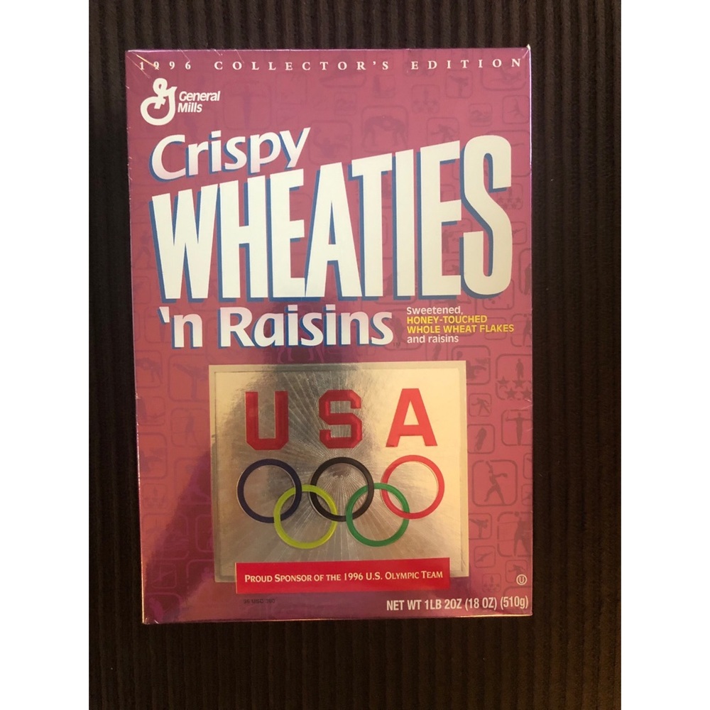 Wheaties CEREAL COLLECTIBLES 1996 olympics